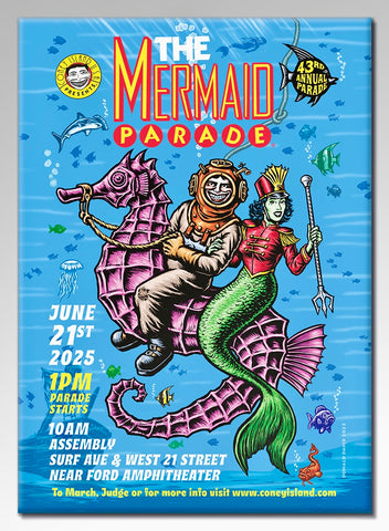 Magnet - 2025 Mermaid Parade