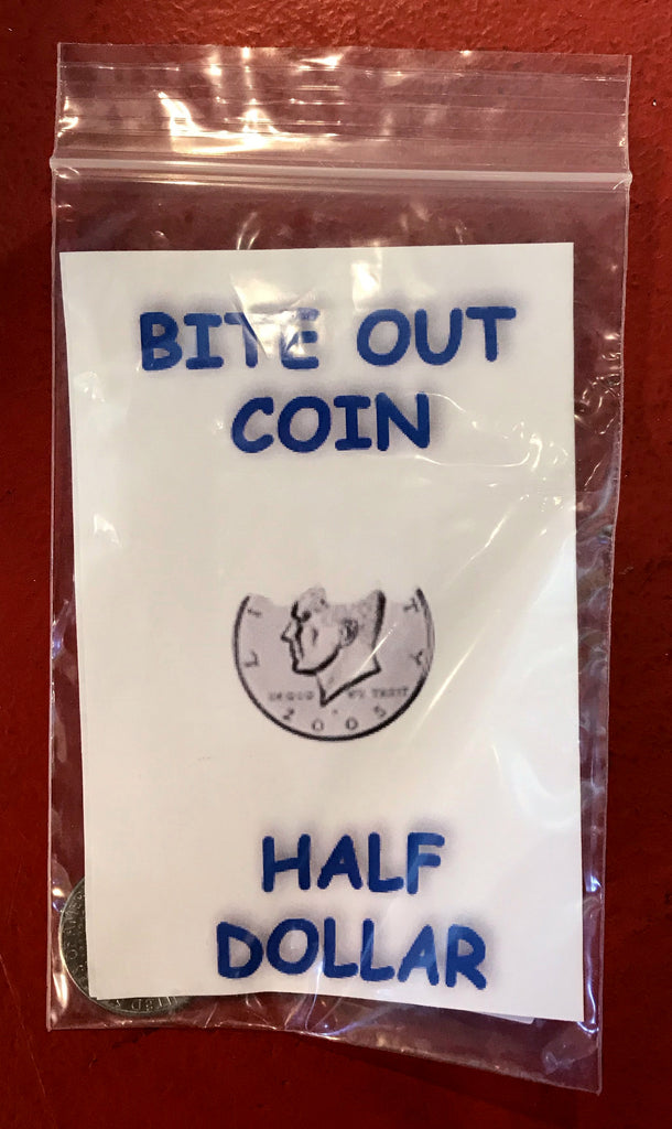 agic Props Close-up Trick Bite Coin Restored Illusion Coin for agic agic Props Close-up Trick Bite Coin Restored Illusion Coin for agic
