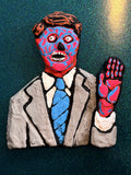 Art - Paper Mache Blue, Subway Rat, They Live