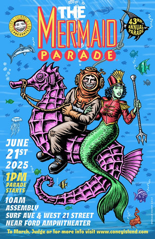 Poster - 2025 Mermaid Parade