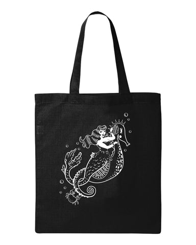 Tote bag - 2025 Mermaid Parade - Black
