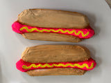 Art - Paper Mache Pigeon, Small Cat, Rat, Pigeon, Cab Rat, Hot Dog,Metrocard