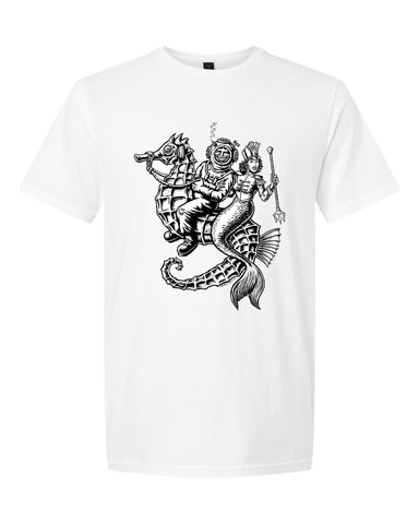 T-Shirt - 2025 Mermaid Parade - Unisex - White