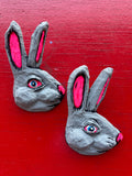 Art - Paper Mache Pigeon, Small Cat, Rat, Mermaid