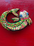 Art - Paper Mache Pigeon, Small Cat, Rat, Mermaid