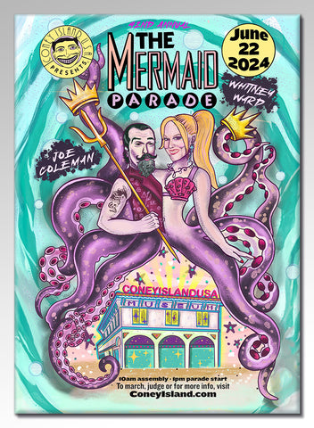 Magnet - 2024 Mermaid Parade