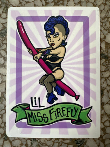 Sideshow Cast - Sticker - Firefly