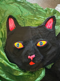 Art - Paper Mache Large Cat, Misfit
