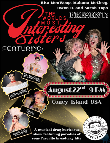 The World's Most Interesting Sisters - Saturday, August 22, 2026 - 9pm