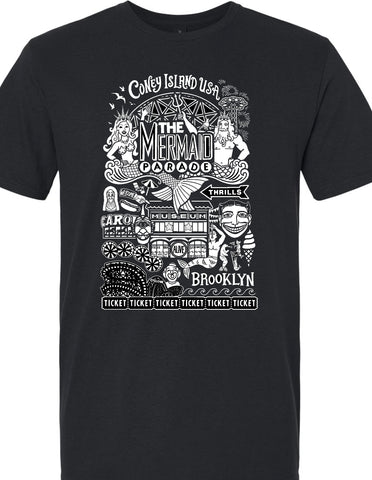 T-Shirt - 2026 Mermaid Parade - Unisex