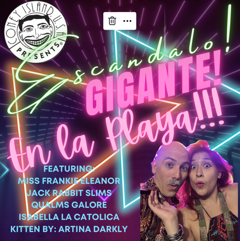 Escandalo! Gigante! : En La Playa! - Saturday, June 8, 2024 - 9pm