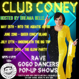 Club Coney: The Glow Party - 18-20 - Ticket - Thursday, August 24, 2023, 9pm-11pm