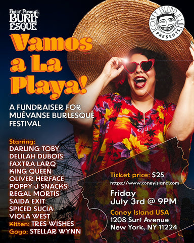 Vamos A La Playa: A Fundraiser for Muévanse - Friday, July 3, 2026 - 8pm