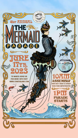 Poster - 2023 Mermaid Parade