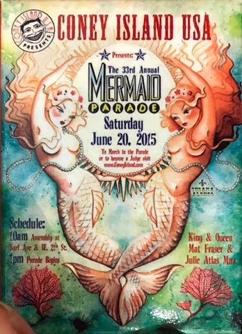 Magnet - 2015 Mermaid Parade