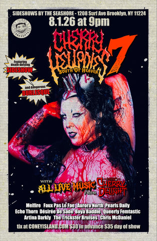 Cherry Hellodies 7 - SOUTH OF HEAVEN - Saturday, August 1, 2026 - 9pm