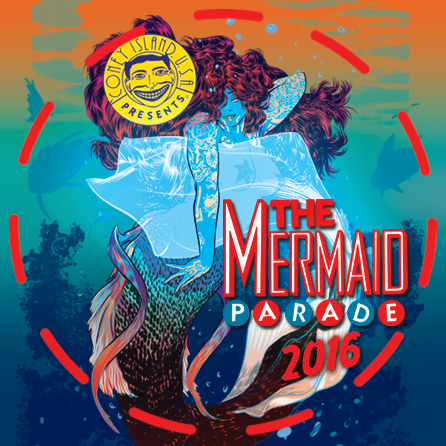 Button - 2016 Mermaid Parade