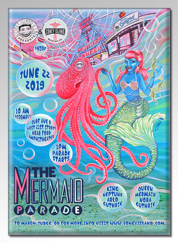 Magnet - 2019 Mermaid Parade