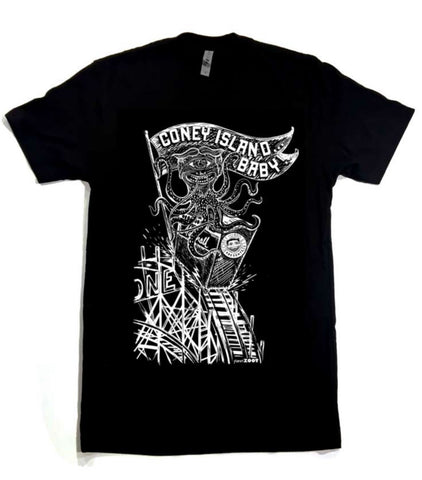 T-Shirt - Coney Island Baby - Unisex Black