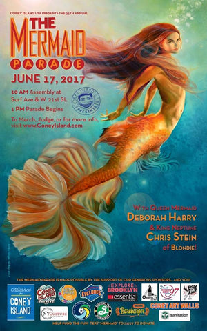 Poster - 2017 Mermaid Parade