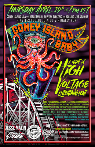 Poster - 2021 Coney Island Baby Fundraiser