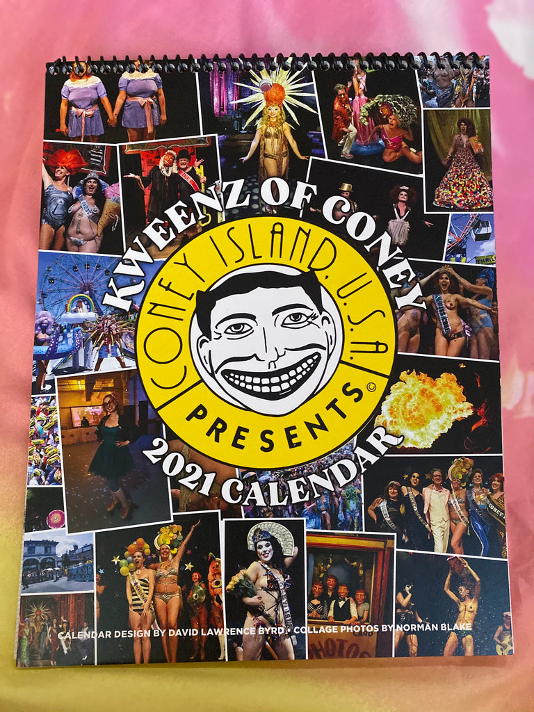 Calendar Kweenz of Coney 2021 Coney Island USA Calendar Kweenz of Coney 2021 Coney Island USA