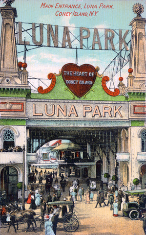 Poster - Entrance to Luna Park