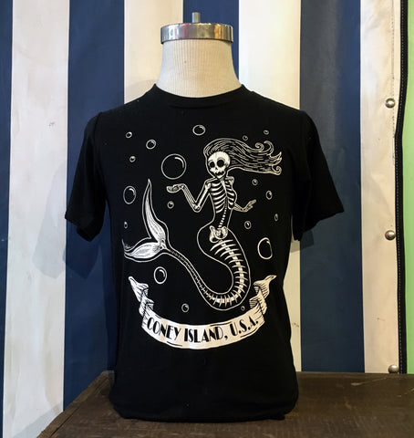 Kids T-Shirt - 2018 Mermaid Parade Black