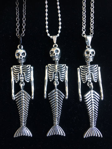 Necklace - Mermaid Skeleton