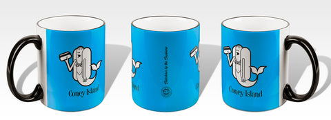 Mug - Hot Dog Mermaid Blue