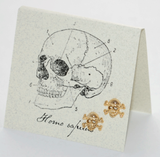 Earrings - Skull and Bone Silver or Gold