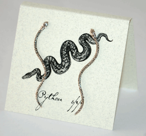 Earrings - Snake Post