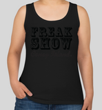 Tank - Freak Show Black on Black - Unisex