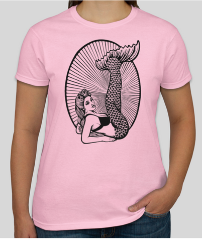 T-Shirt - 2012 Mermaid Parade - Pink Women