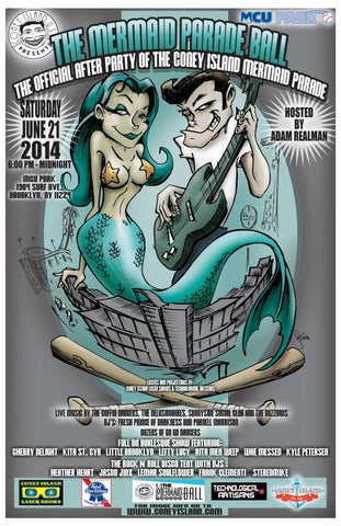 Poster - 2014 Mermaid Ball