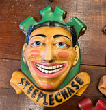 Art - Steeplechase Funny Face Plaques
