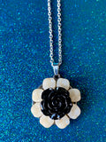 Necklace - Flower Rose Teeth