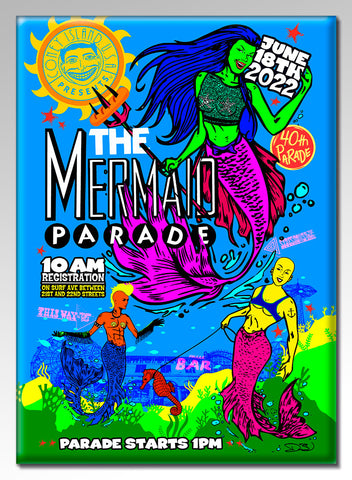 Magnet - 2022 Mermaid Parade